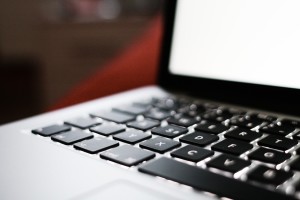 Open Laptop - Keyboard