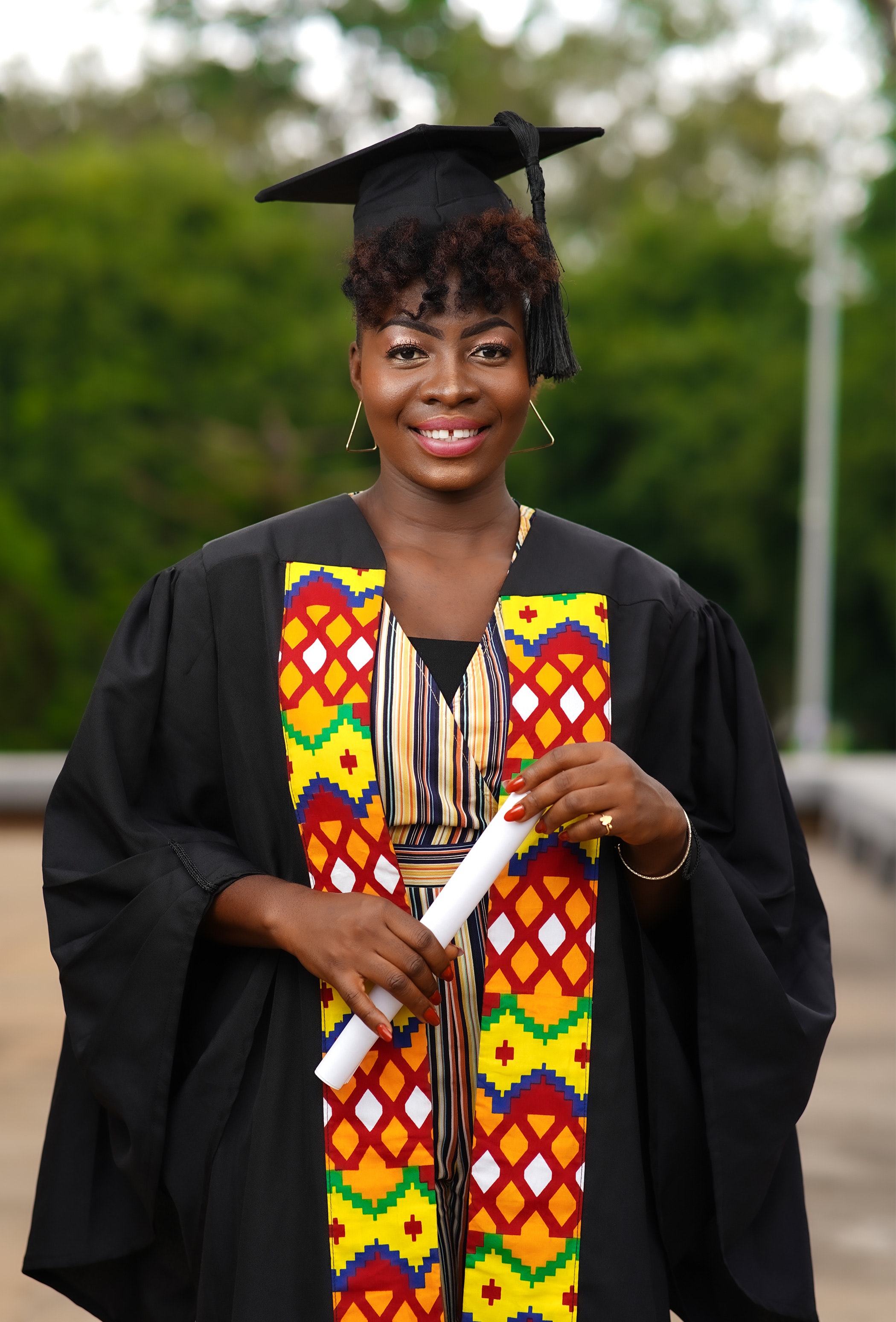 Graduate with student loans