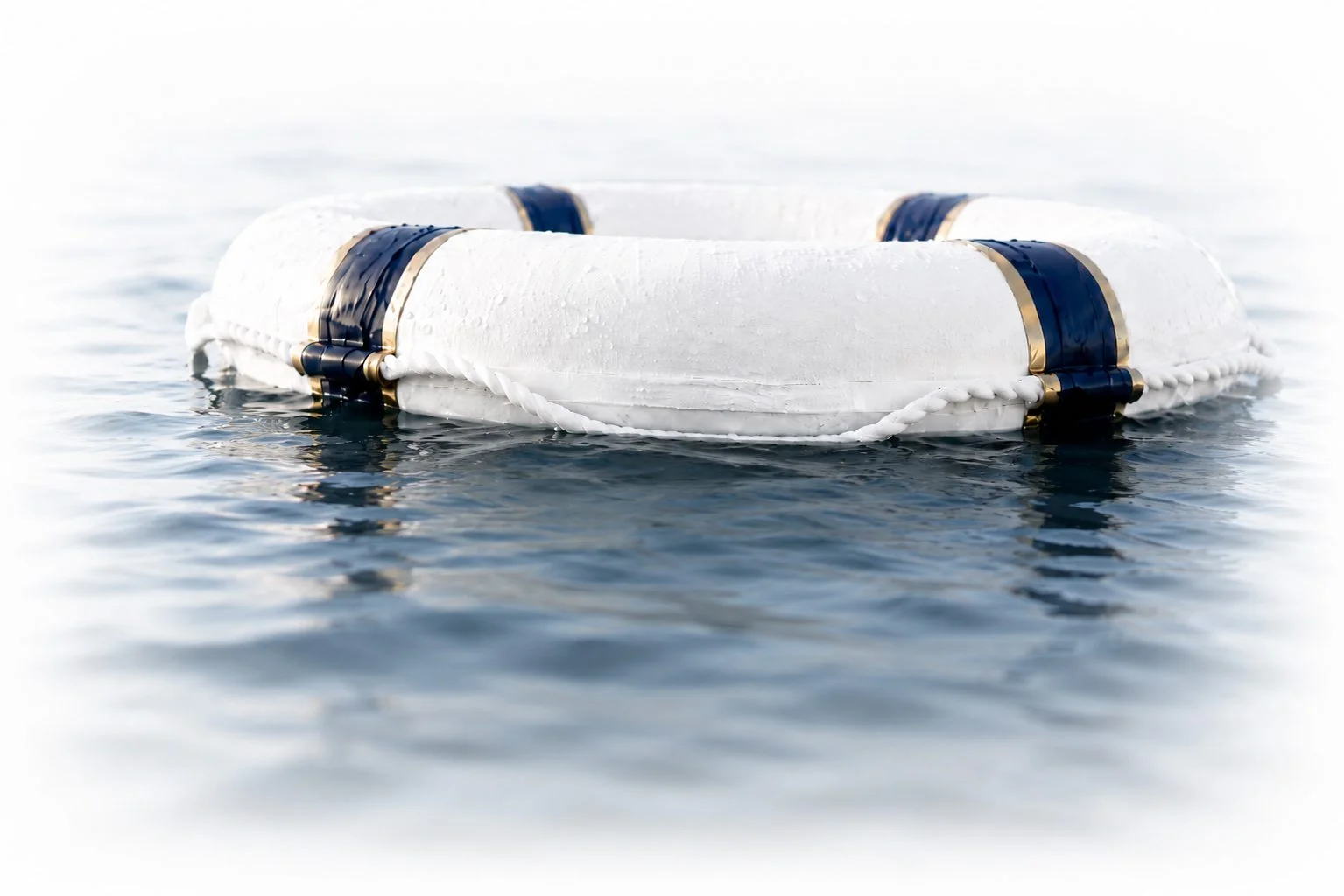 Life preserver — a symbol of debt relief and a fresh start